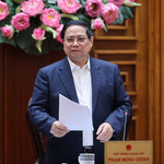 Thủ tướng Phạm Minh Chính chủ trì cuộc họp của Thường trực Chính phủ về nguồn kinh phí hỗ trợ bình ổn giá xăng dầu 