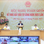 Thủ tướng Phạm Minh Chính và các Phó Thủ tướng Chính phủ chủ trì Hội nghị toàn quốc thúc đẩy đầu tư công năm 2025 (lần thứ 3)