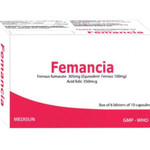 Toàn bộ thuốc trị thiếu máu Femancia của Dược phẩm Medisun bị thu hồi