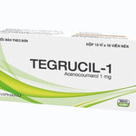 Thuốc viên nén Tegrucil-1 (Acenocoumarol 1mg)