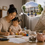 Chắt bóp từng đồng, người mẹ thu nhập 25 triệu đồng nuôi giấc mơ trường tư cho con