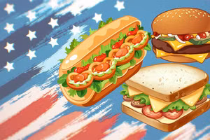 10 loại bánh sandwich mang tính biểu tượng của nước Mỹ