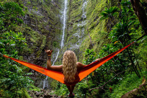 Hawaii và những thác nước tuyệt đẹp