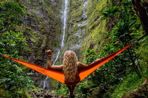 Hawaii và những thác nước tuyệt đẹp