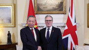 Tổng Bí thư Tô Lâm và Thủ tướng Liên hiệp Vương quốc Anh và Bắc Ireland Keir Starmer