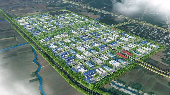 Phối cảnh Khu công nghiệp VSIP Cần Thơ