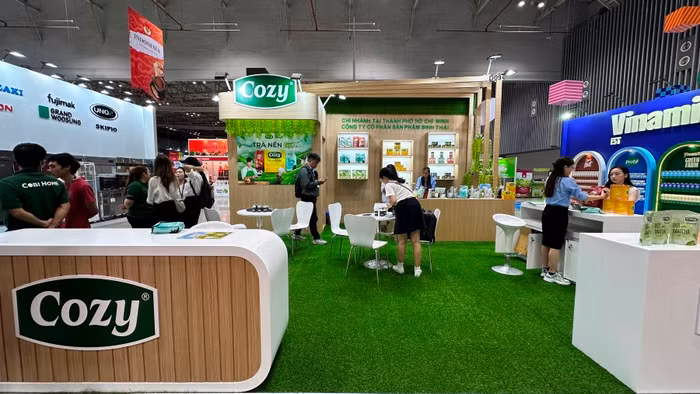 Thương hiệu trà Cozy tại Triển lãm Quốc tế Tea show Vietnam 2024
