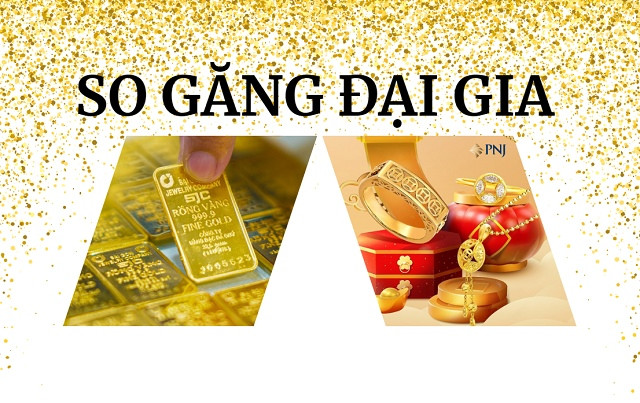 Soi sức khoẻ tài chính hai ông lớn ngành kinh doanh vàng SJC và PNJ