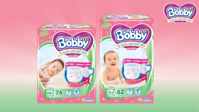 Diana Unicharm ra mắt tã quần mở một bên Bobby