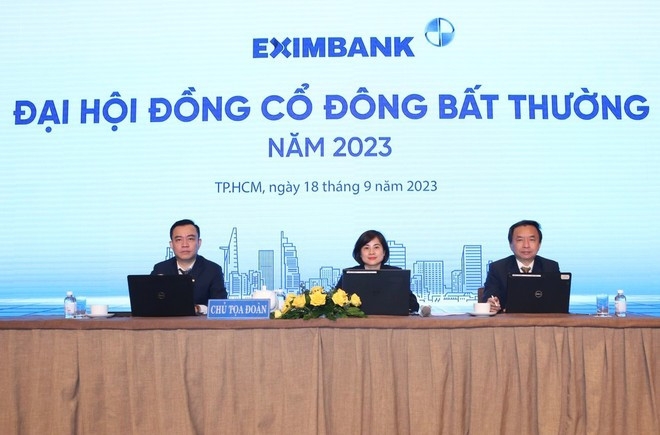 Đại hội đồng cổ đông bất thường tại ngân hàng Eximbank