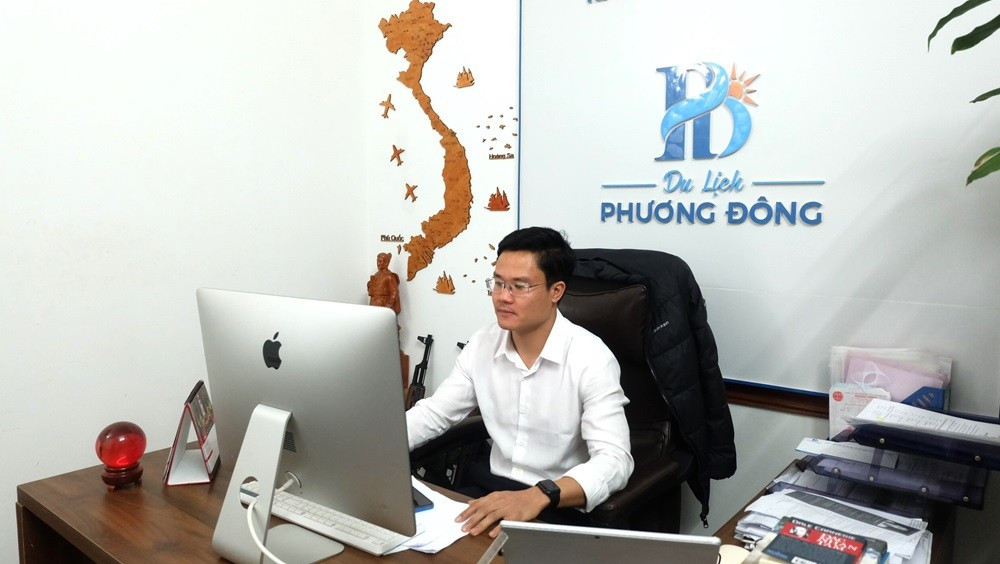Ông Nguyễn Mạnh Hưng, Giám đốc Công ty Cổ phần Thương mại truyền thông và du lịch Phương Đông dscf3330.jpg
