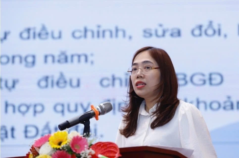Bà Nguyễn Thị Minh Phương, Phó trưởng Phòng Kinh tế và Phát triển quỹ đất img-1754060362786-1754060461327.jpg