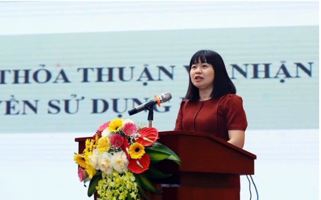 Bà Nguyễn Thị Thu Hiền, Phó trưởng phòng phụ trách, Phòng Kinh tế và Phát triển quỹ đất img-1754060362722-1754060461180.jpg