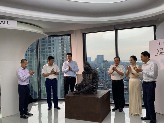 Lễ ra mắt Blockchain Gallery và tượng Satoshi chiều 9/9