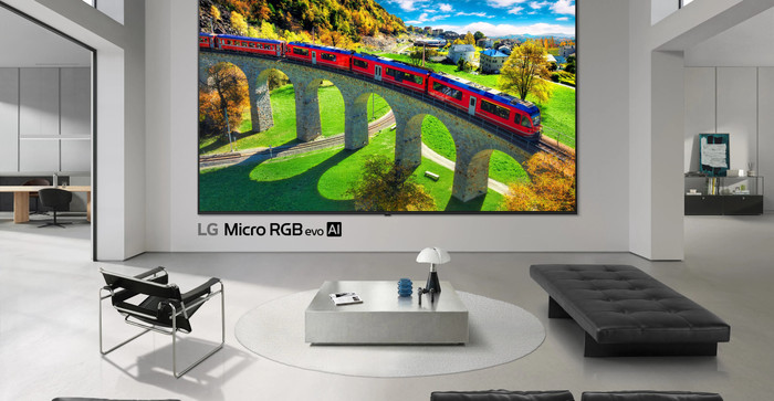 LG Micro RGB evo mang công nghệ AI OLED vào thế giới LCD