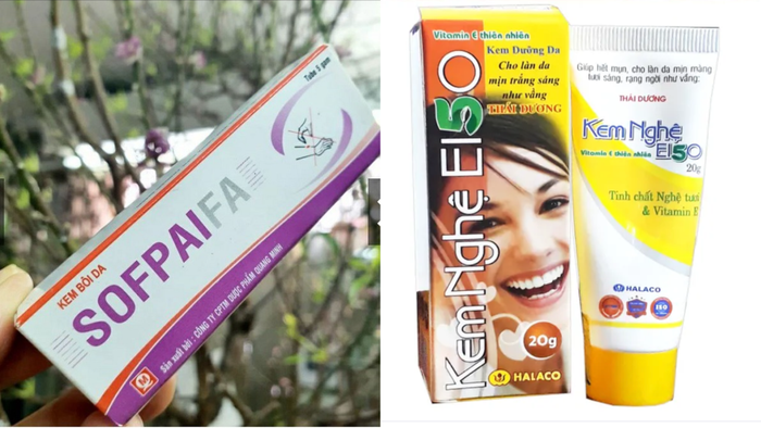 Hai lô mỹ phẩm kem nghệ E150 và Sofpaifa vừa bị yêu cầu thu hồi trên toàn quốc