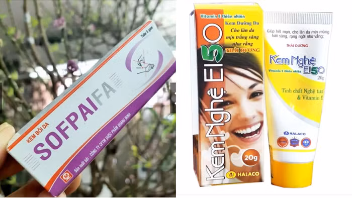 Hai lô mỹ phẩm kem nghệ E150 và Sofpaifa vừa bị yêu cầu thu hồi trên toàn quốc