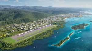 Phối cảnh sân bay Vân Phong