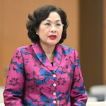 Thống đốc Ngân hàng Nhà nước Nguyễn Thị Hồng giải trình tại phiên họp Ủy ban Thường vụ Quốc hội, sáng 10/6