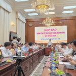 Toàn cảnh buổi họp báo kết quả hoạt động ngân hàng quý 3/2025