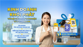 PVcomBank ra mắt giải pháp bán hàng toàn diện cho hộ kinh doanh