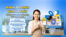 PVcomBank ra mắt giải pháp bán hàng toàn diện cho hộ kinh doanh
