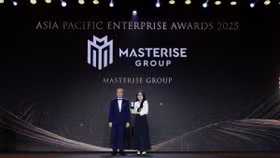 Chiến thắng "kép" tại Giải thưởng Doanh nghiệp châu Á 2025, Masterise Group khẳng định tầm vóc doanh nghiệp và thương hiệu quốc tế