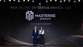 Chiến thắng "kép" tại Giải thưởng Doanh nghiệp châu Á 2025, Masterise Group khẳng định tầm vóc doanh nghiệp và thương hiệu quốc tế