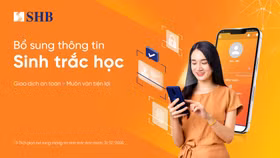 Khách hàng SHB cần sớm hoàn tất bổ sung sinh trắc học để giao dịch không bị gián đoạn