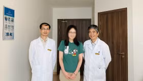 Ngày xuất viện, bệnh nhân vui mừng vì không bị những cơn đau hành hạ như trước