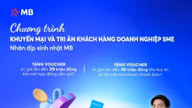 Tri ân khách hàng doanh nghiệp SME nhân dịp sinh nhật MB
