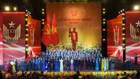 Bà Nguyễn Thị Nga, Chủ tịch Tập đoàn BRG tham dự chuỗi sự kiện của Đại hội Thi đua yêu nước toàn quốc lần thứ XI