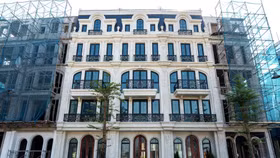 Những căn nhà phố đầu tiên đang định hình bản sắc riêng cho toàn bộ quần thể đô thị