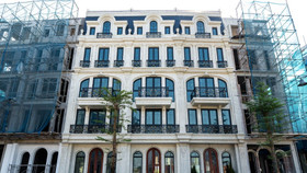 Những căn nhà phố đầu tiên đang định hình bản sắc riêng cho toàn bộ quần thể đô thị