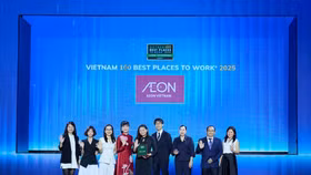 AEON vào top 10 nơi làm việc tốt nhất Việt Nam