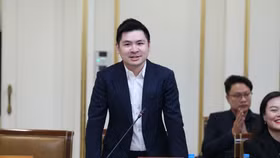 Tân Phó Chủ tịch Hiệp hội Doanh nghiệp nhỏ và vừa thành phố Hà Nội Đỗ Vinh Quang phát biểu tại sự kiện