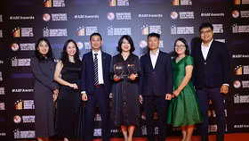 Vietcombank tiếp tục được vinh danh và nhận cú đúp giải thưởng quản trị rủi ro từ Asian Banking and Finance