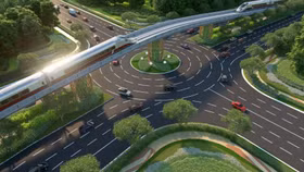 Tàu điện đô thị LRT tại Phú Quốc được thiết kế đi ngầm, đi mặt đất và đi trên cao, kiến tạo trục giao thông thông minh