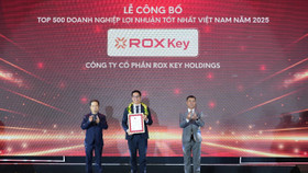 Tổng Giám đốc ROX Key Nguyễn Văn Hiệp lên nhận giải Profit500