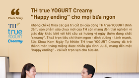 TH true YOGURT Creamy: Món tráng miệng không thể thiếu cho bữa ngon trọn vẹn