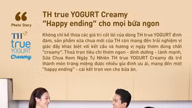 TH true YOGURT Creamy: Món tráng miệng không thể thiếu cho bữa ngon trọn vẹn
