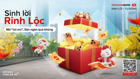 Techcombank mang đến hành trình săn quà chưa từng có với “Sinh lời rinh lộc”