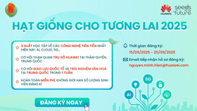 Huawei Việt Nam khởi động mùa thứ 10 chương trình "Hạt giống cho tương lai": Một thập kỷ phát triển nguồn nhân tài ICT đất Việt