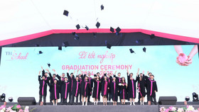 Lễ tốt nghiệp năm học 2024–2025 cho khoá học sinh đầu tiên TH School Vinh