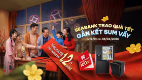 SeABank dành 1,2 tỷ đồng tri ân khách hàng dịp Tết Bính Ngọ và kỷ niệm 32 năm thành lập