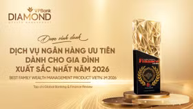 VPBank Diamond được Global Banking & Finance Awards vinh danh “Dịch vụ ngân hàng ưu tiên dành cho gia đình xuất sắc nhất”