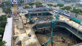 Hình ảnh thực tế tại công trường The Legend Danang tháng 10/2025