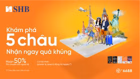 SHB đang triển khai nhiều ưu đãi dành cho khách hàng
