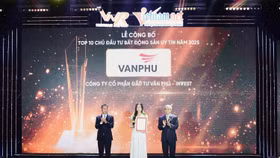 Văn Phú - Invest khẳng định bản lĩnh, 3 lần vinh danh top 10 Chủ đầu tư bất động sản uy tín