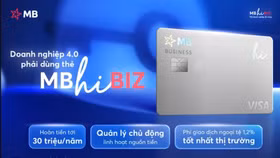 MB giới thiệu thẻ doanh nghiệp MB Hi Biz thông minh: Quản trị tinh gọn, giao thương quốc tế